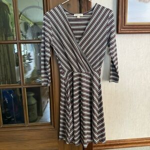 Rolla Coster Gray Long Sleeve Dress